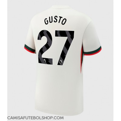 Camisa de time de futebol Chelsea Malo Gusto #27 Replicas 2º Equipamento 2025-26 Manga Curta Camisa de time de futebol Chelsea Malo Gusto #27 Replicas 2º Equipamento 2025-26 Manga Curta